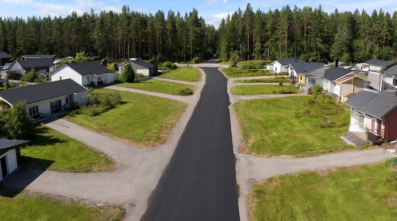 Asfaltering av samfällighetsväg