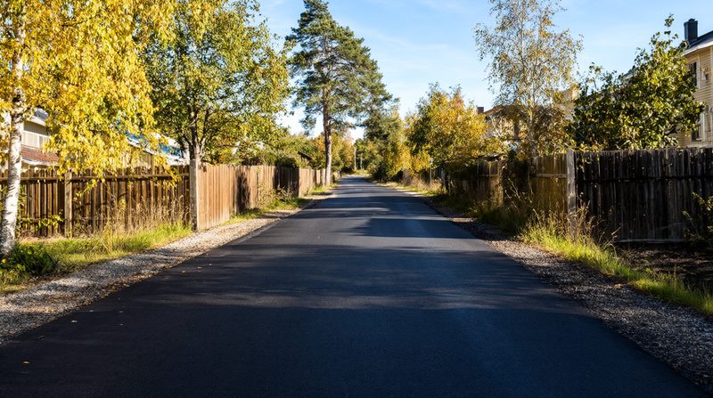 Asfaltering av samfällighetsväg